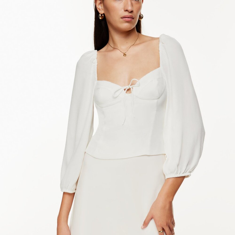 Aritzia Wilfred Novella Blouse XS